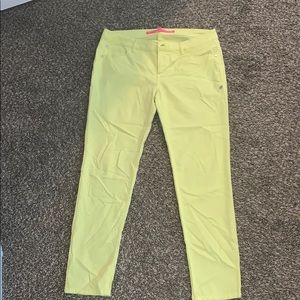 Bright Yellow Skinny Jeans
